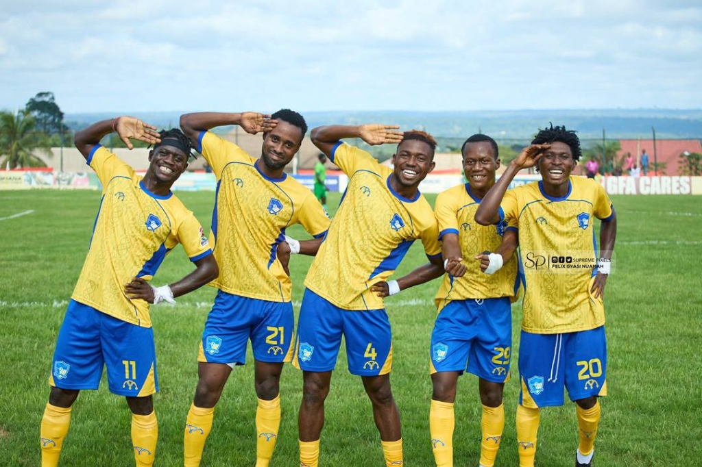 Samuel Prempeh matchwinner vs Holy Stars